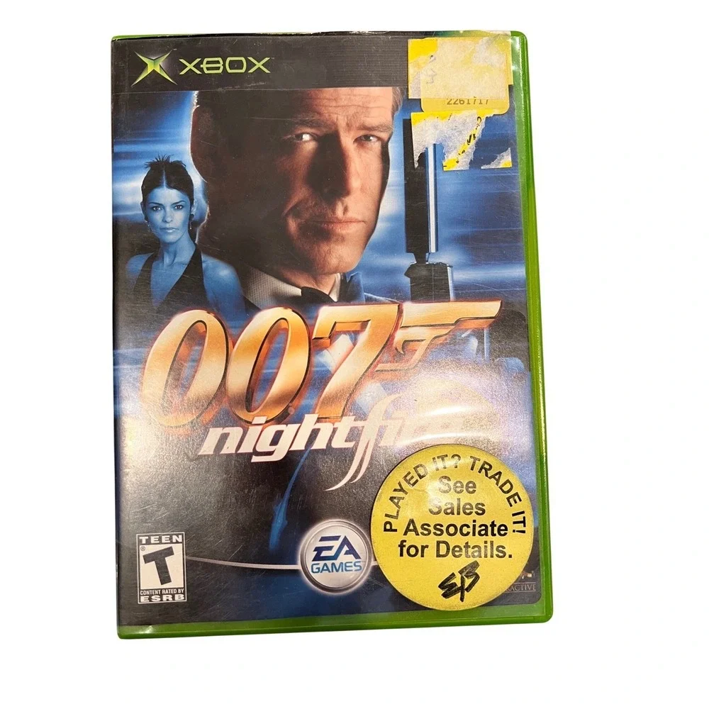James Bond 007 Xbox Game Bundle Agent Under Fire and Nightfire EA Games Original